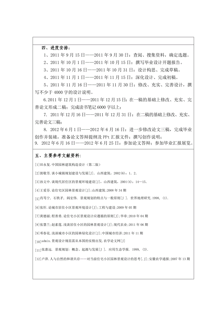 （毕业论文）-馨苑雅居小区景观设计_第3页