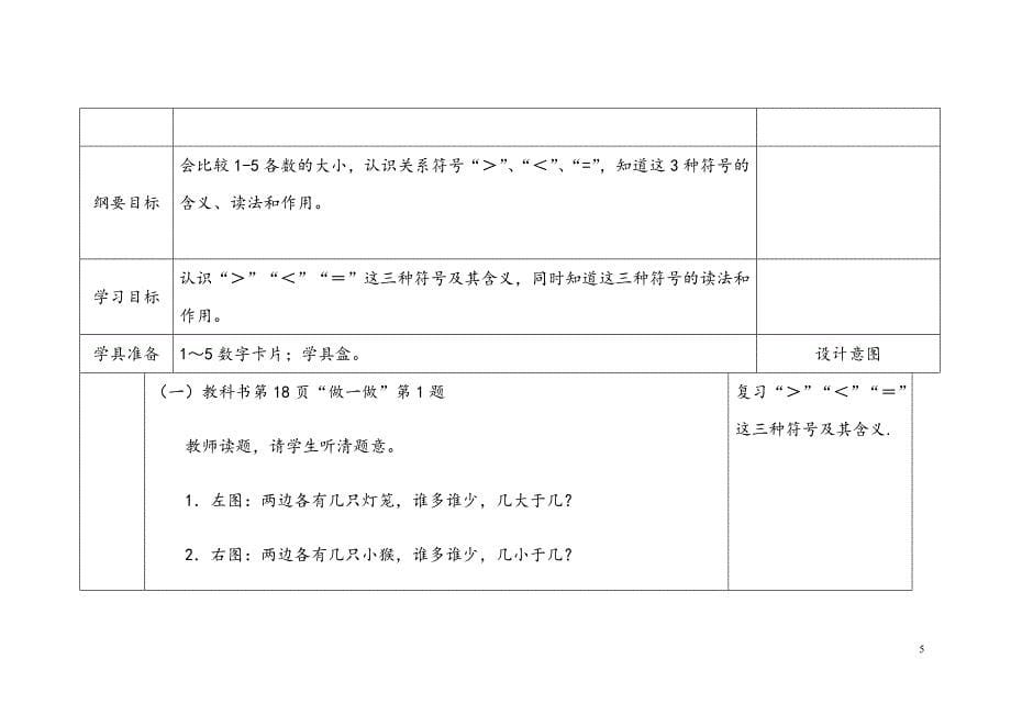 一年级小班数学分层作业_第5页