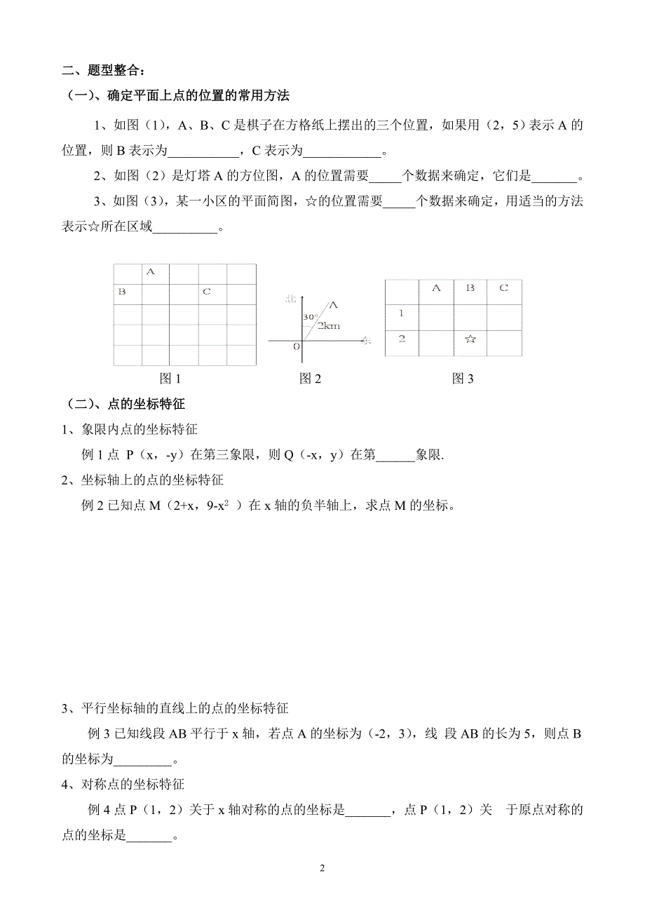 姚安县龙岗中学“236教学范式”导学案(第五章复习)_第2页