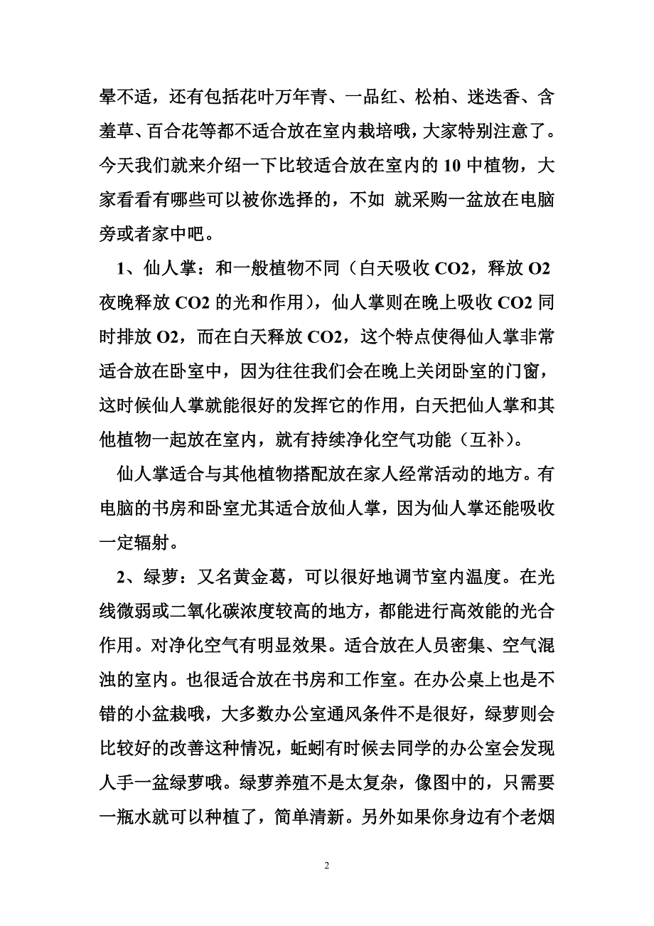 适合放办公室的盆栽7则_第2页