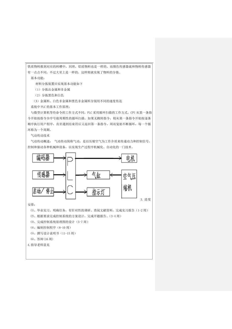 （毕业设计论文）《PLC和物料传感器在物料分拣控制中的应用研究》_第5页