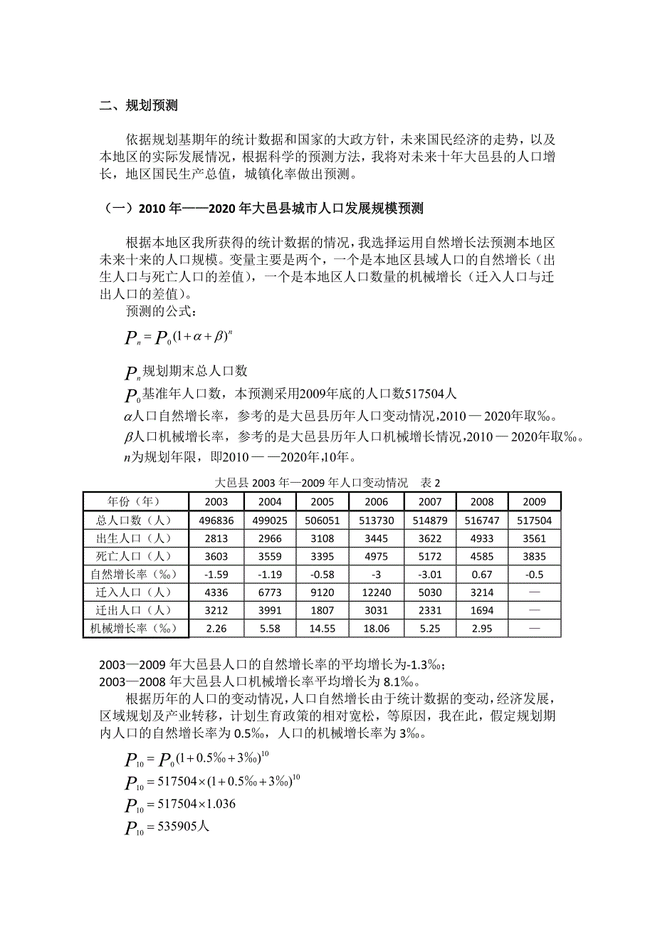 土地管理学之土地规划情景分析报告_第3页