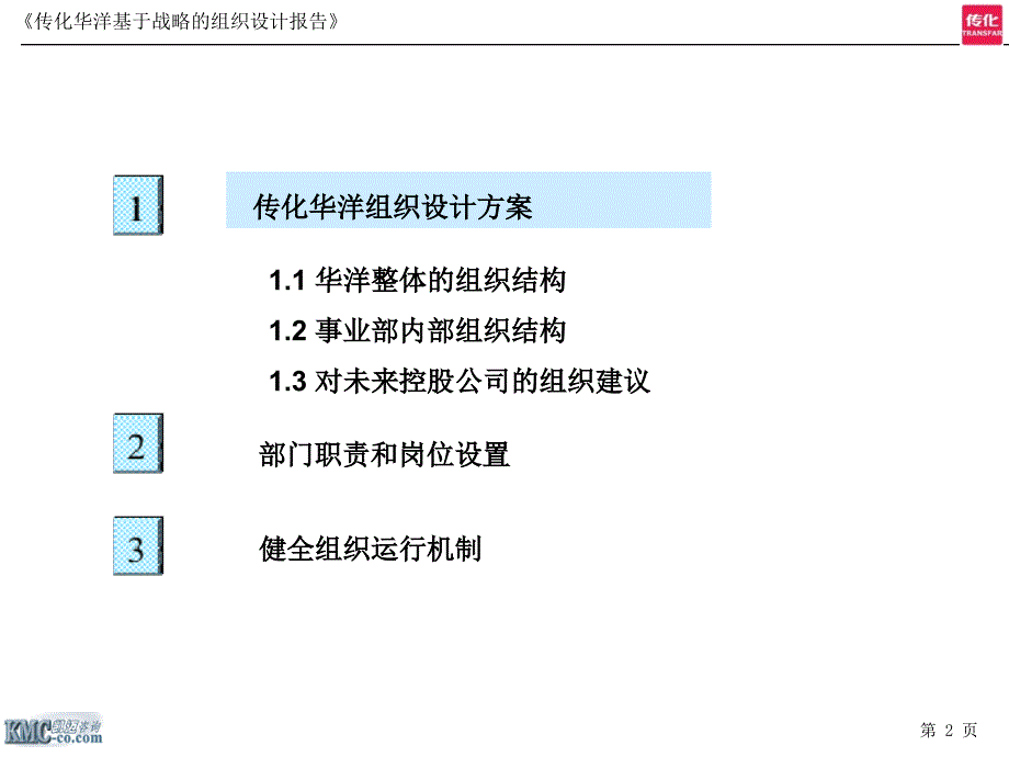 凯迈-华洋化工组织设计方案报告_第2页