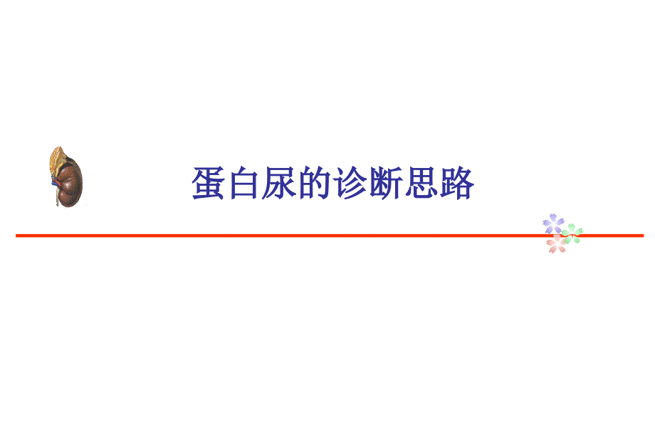 蛋白尿诊断思路课件_第1页