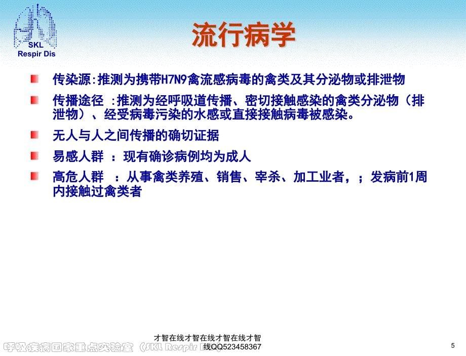 甲型h7n9人感染禽流感医院防控知识培训课件_第5页