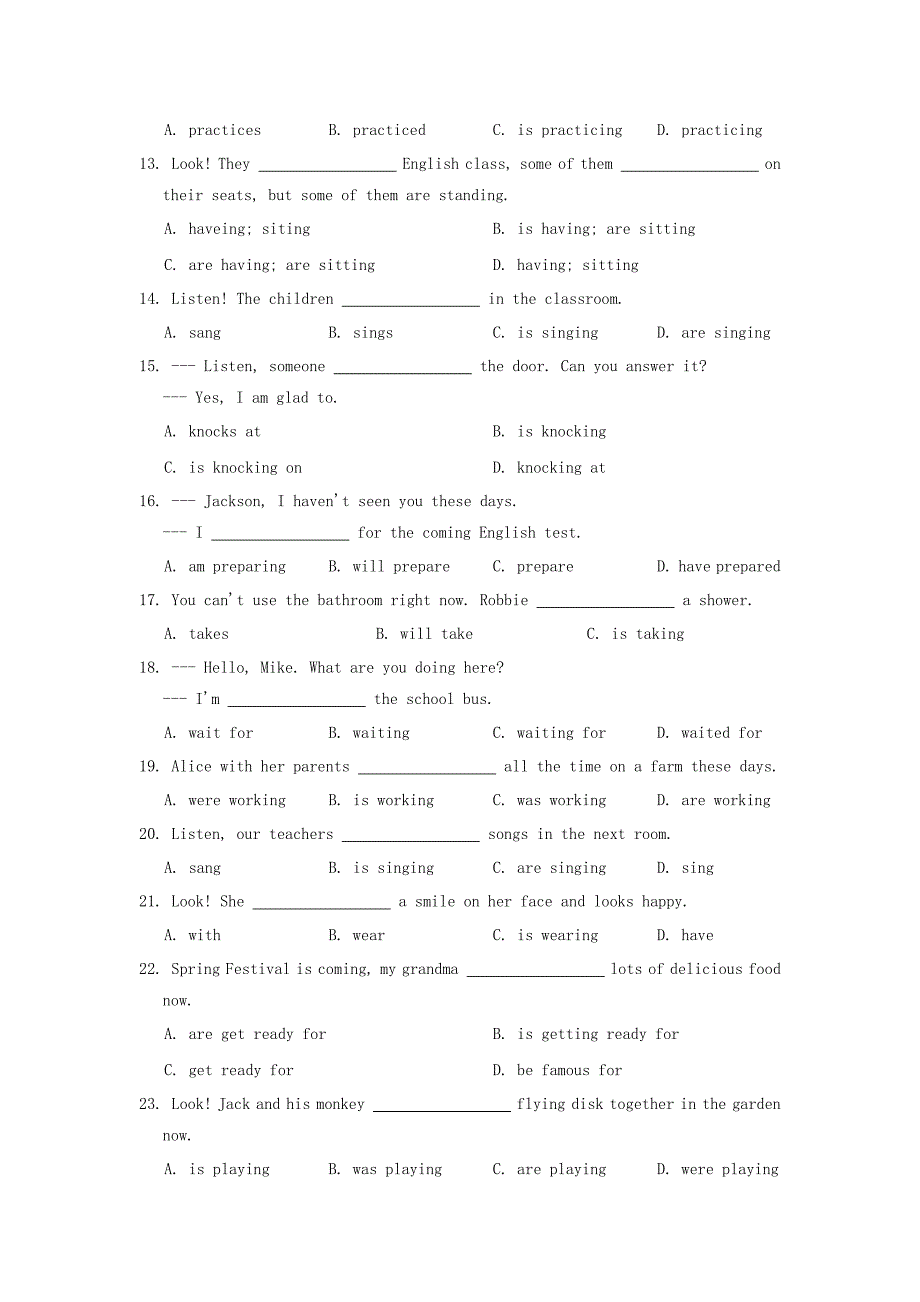 2016年秋七年级英语上册module9peopleandplaces基础练习（新版）外研版_第2页