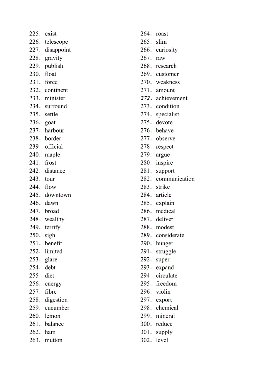 新人教版高中英语模块1－5单词测试_第4页