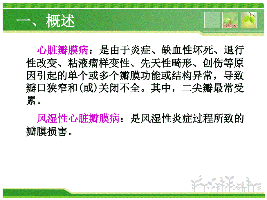 二尖瓣狭窄的诊断和治疗ppt课件_第3页