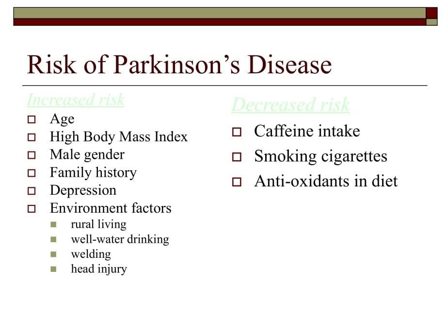 帕金森研究进展与机制parkinsonsdisease2010课件_第5页