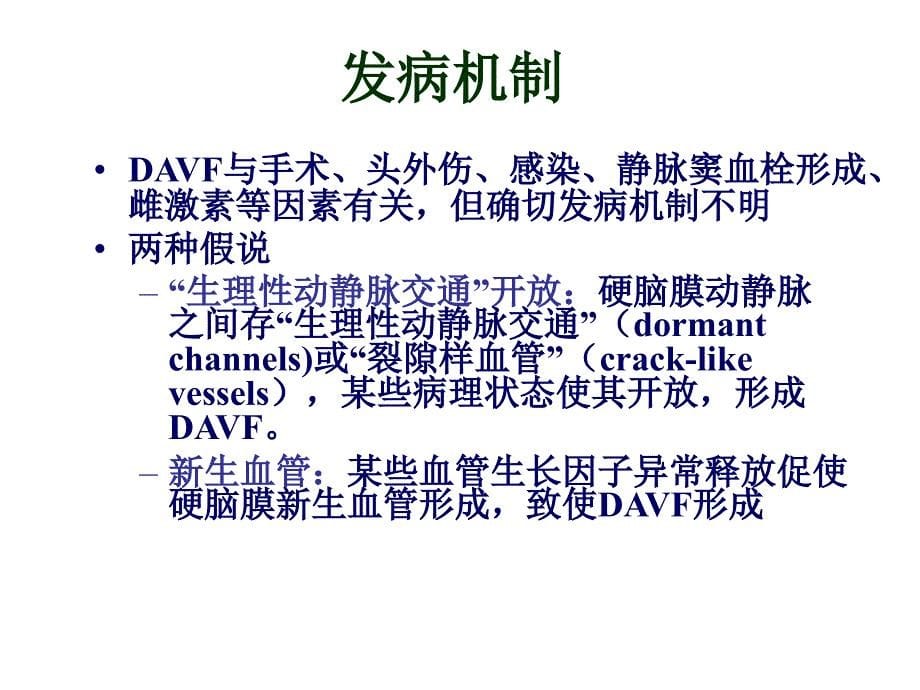 硬脑膜动静脉瘘张国勇精要课件_第5页