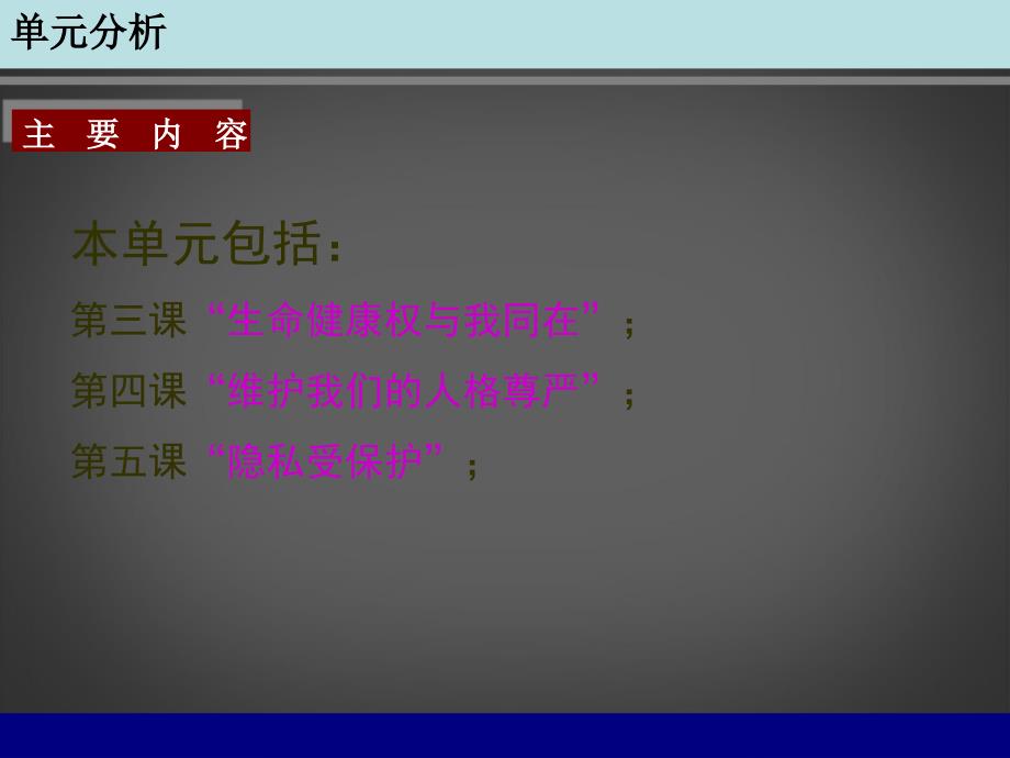 广西桂林市第十二中学八年级政治下册第二单元复习课件 教科版_2_第2页