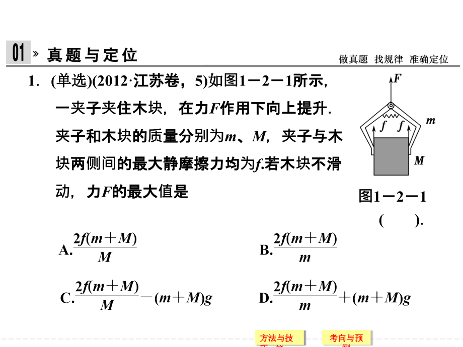 创新设计江苏专用2014届高考物理二轮复习课件第2讲直线运动规律及牛顿运动定律的应用_第2页