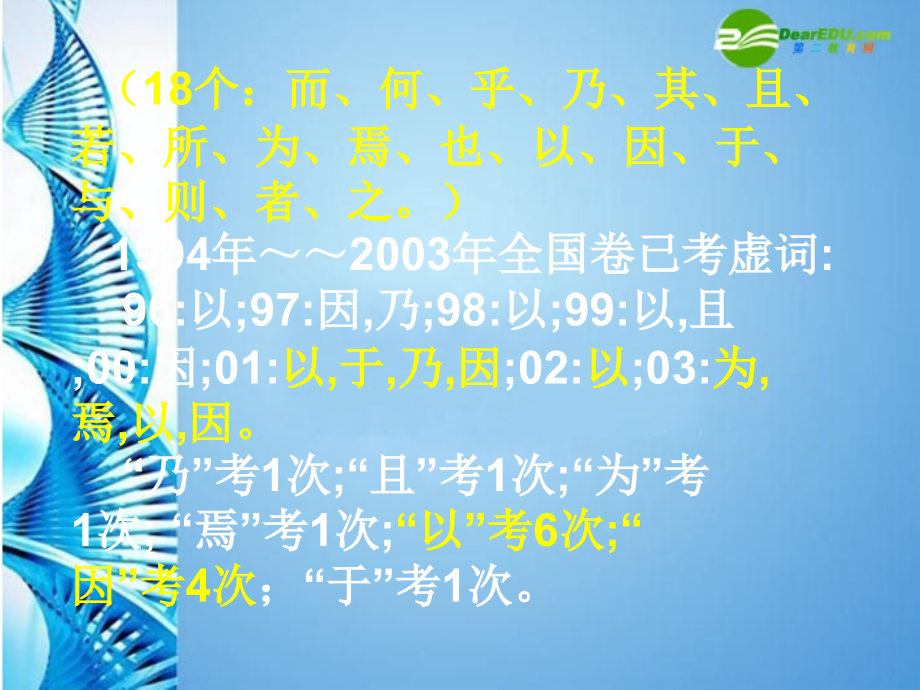 七年级语文下册18个文言虚词的用法课件 北京课改版_2_第1页