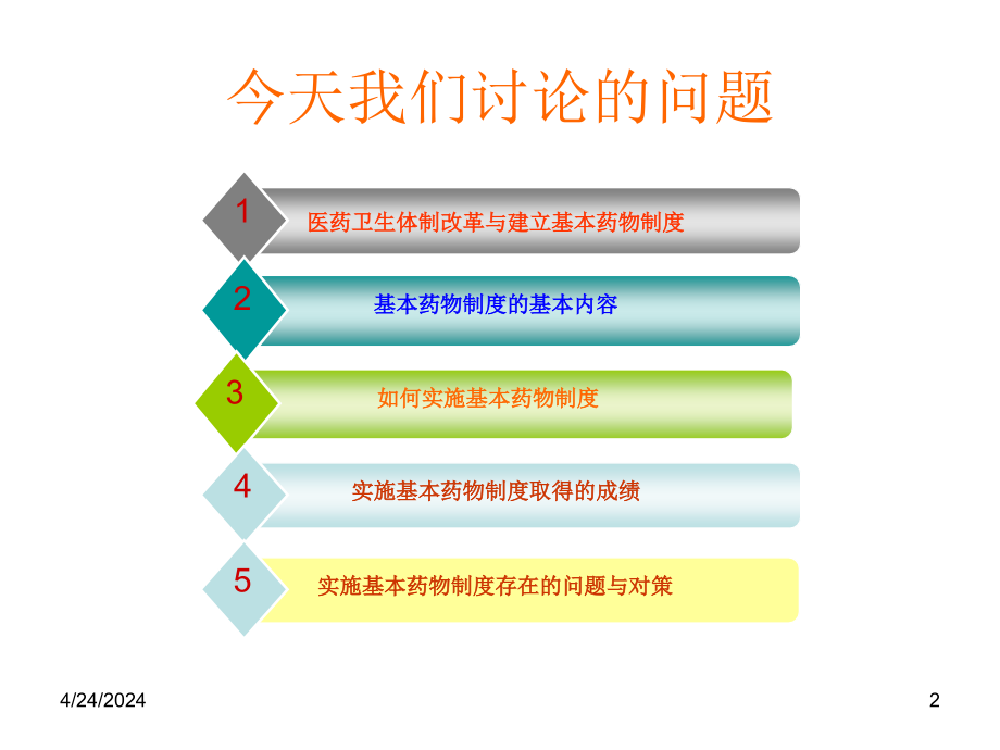 医学基本药物制度培训班课件_第2页