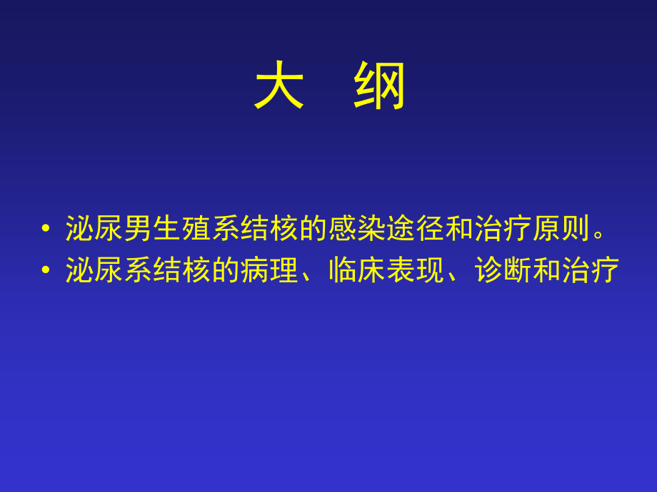 医药卫生12泌尿生殖系结核课件_第2页