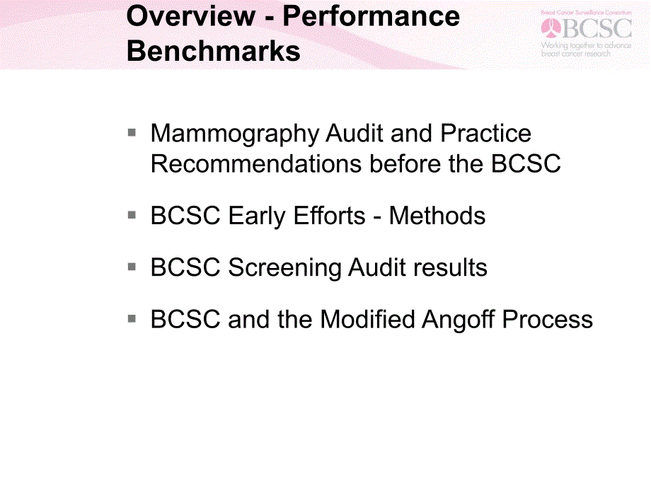 mammography benchmarks  angoff process乳腺x线筛查标准 angoff方法课件_第2页