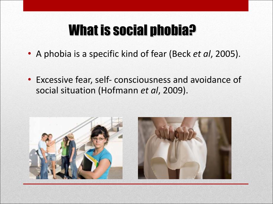 solution （social phobia）社交恐惧症问题 解决方案课件_第4页