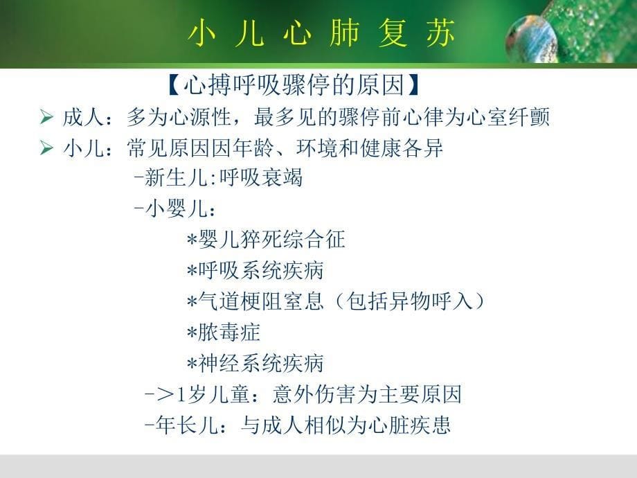 小儿心肺复苏（ppt）课件_第5页