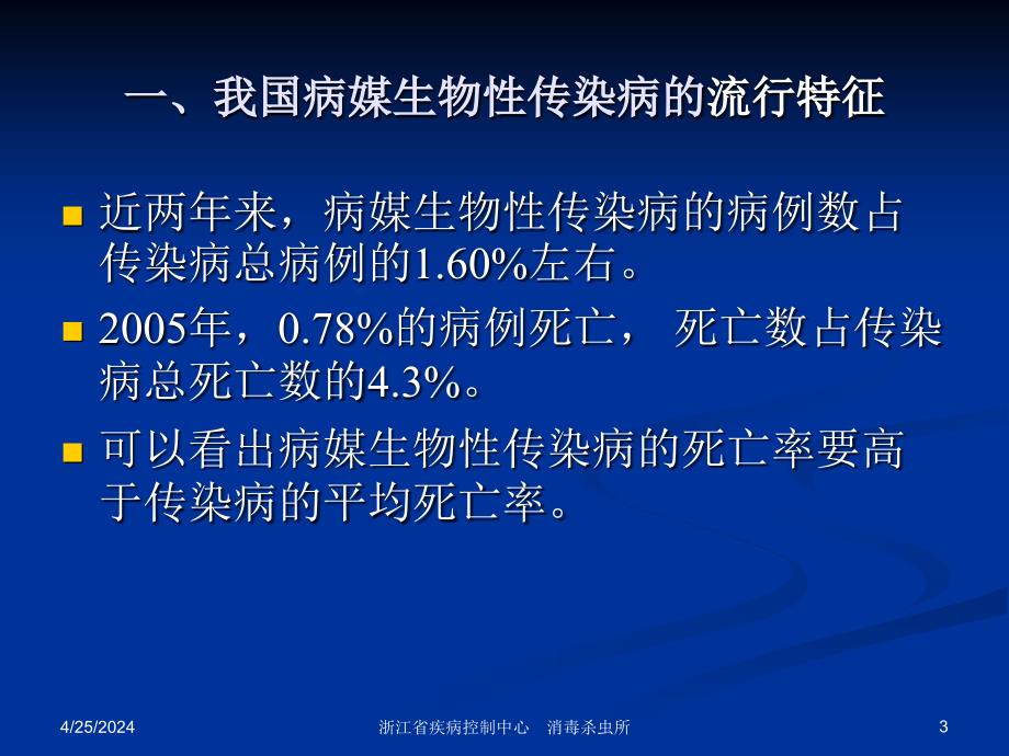 我国虫媒传染病疫情概况课件_第3页