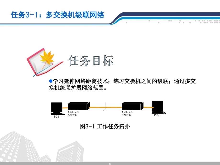 网络技术及应用课件项目三__交换式网络_第5页