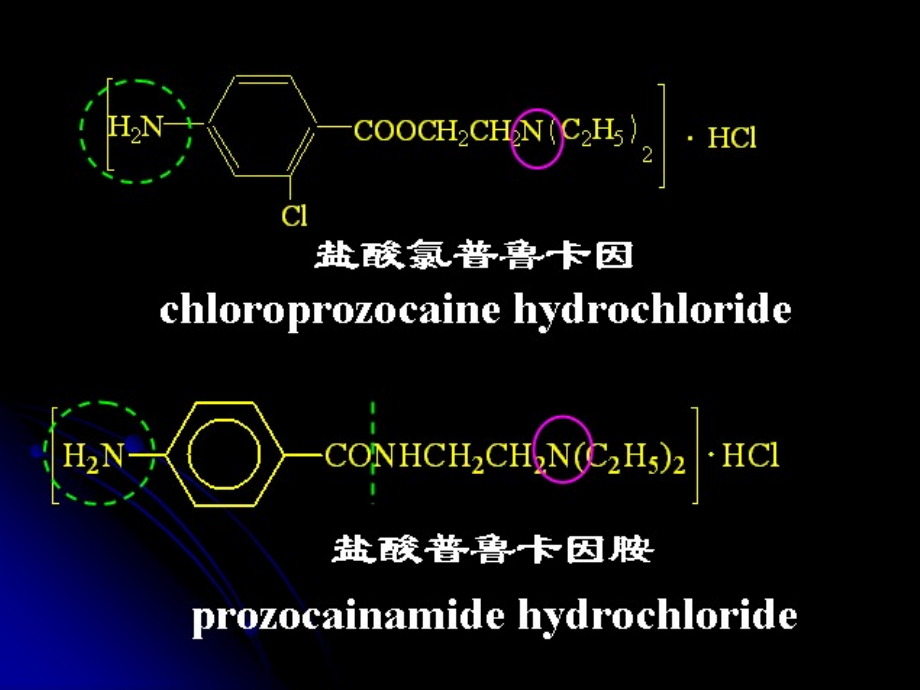 第08章  对氨基苯甲酸酯和酰苯胺类局麻药物的分析课件_第4页