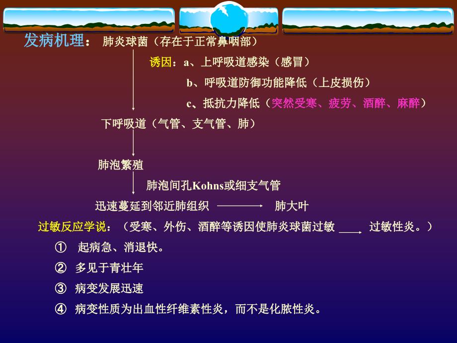 肺炎是指肺的急性渗出性炎症课件_4_第3页