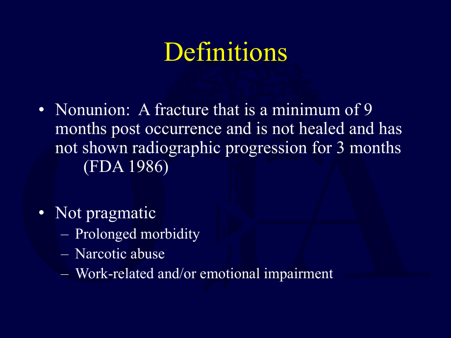 principles in the assessment and treatment of nonunions一般原则在评估和骨不连的治疗（ppt66）课件_第3页