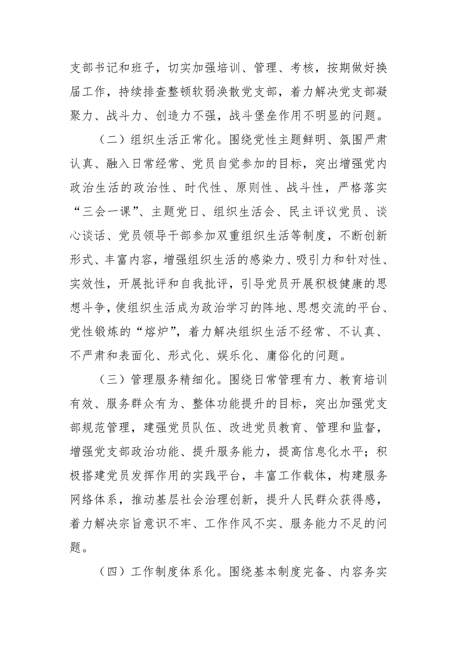 关于对全系统党支部标准化示范联系点创建工作督导的情况报告_第4页