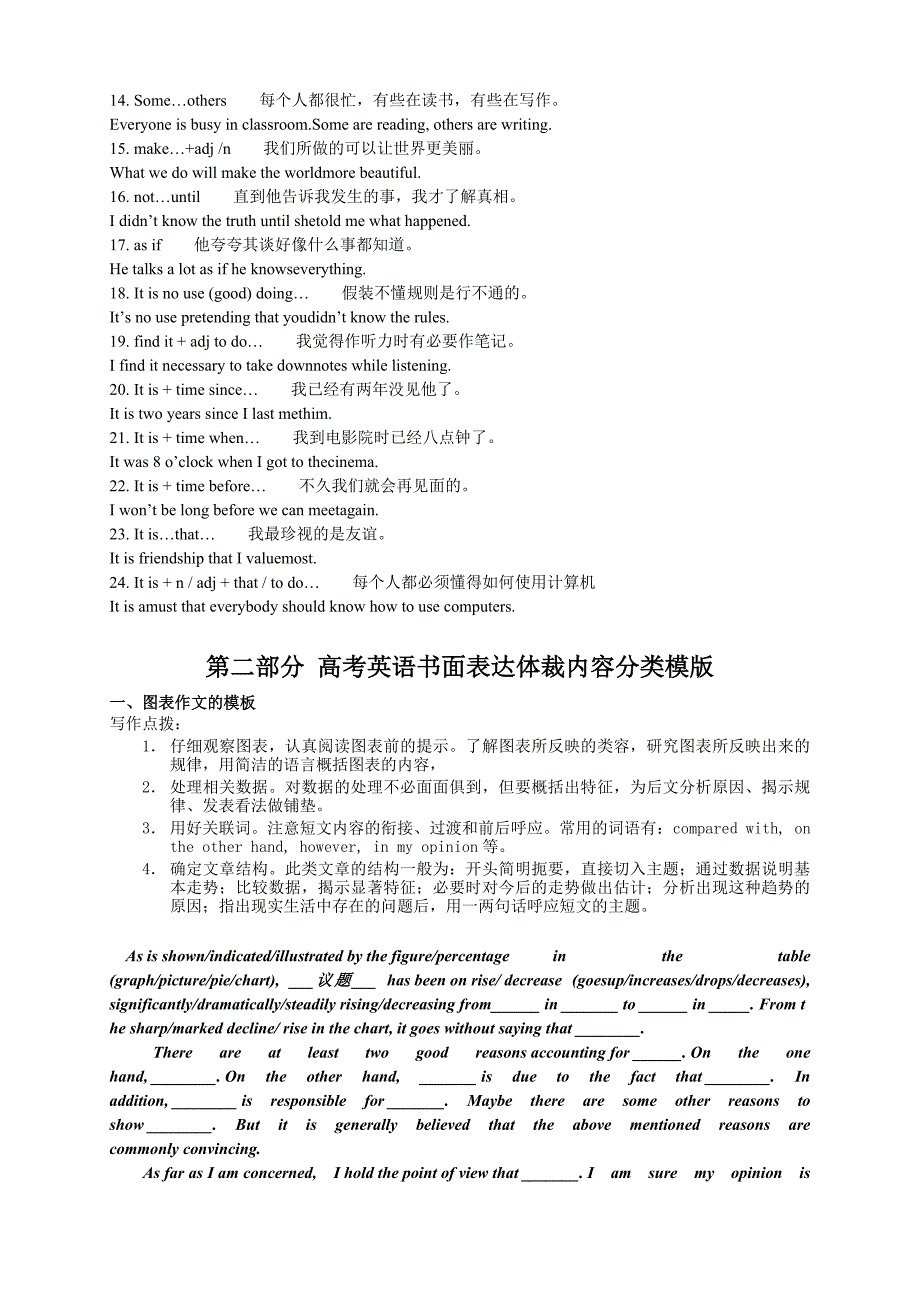 江苏省高考英语写作模板汇总_第3页