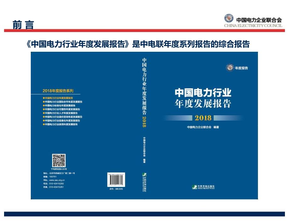 2018中国电力行业年度发展报告_第1页