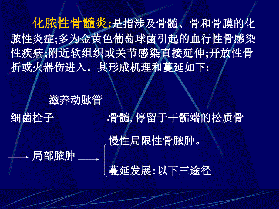 骨化脓性骨髓炎的影像学诊断精品课件_第3页