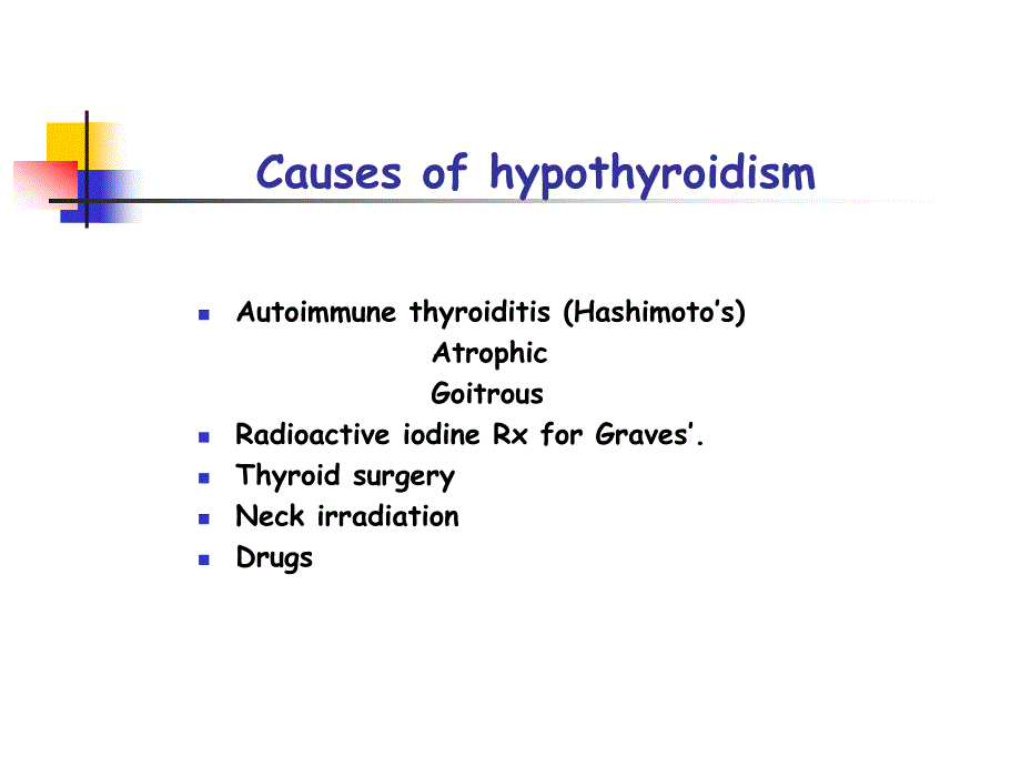 hypothyroidism亚临床甲状腺功能减退症课件_第4页