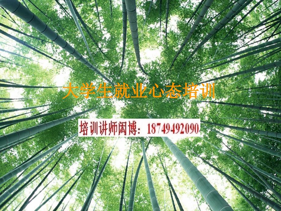 大学生就业心态培训_2课件_第1页