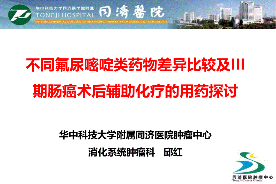 不同氟尿嘧啶类药物差异比较及iii期肠癌术后辅助化疗的用药探讨 ppt课件_第2页