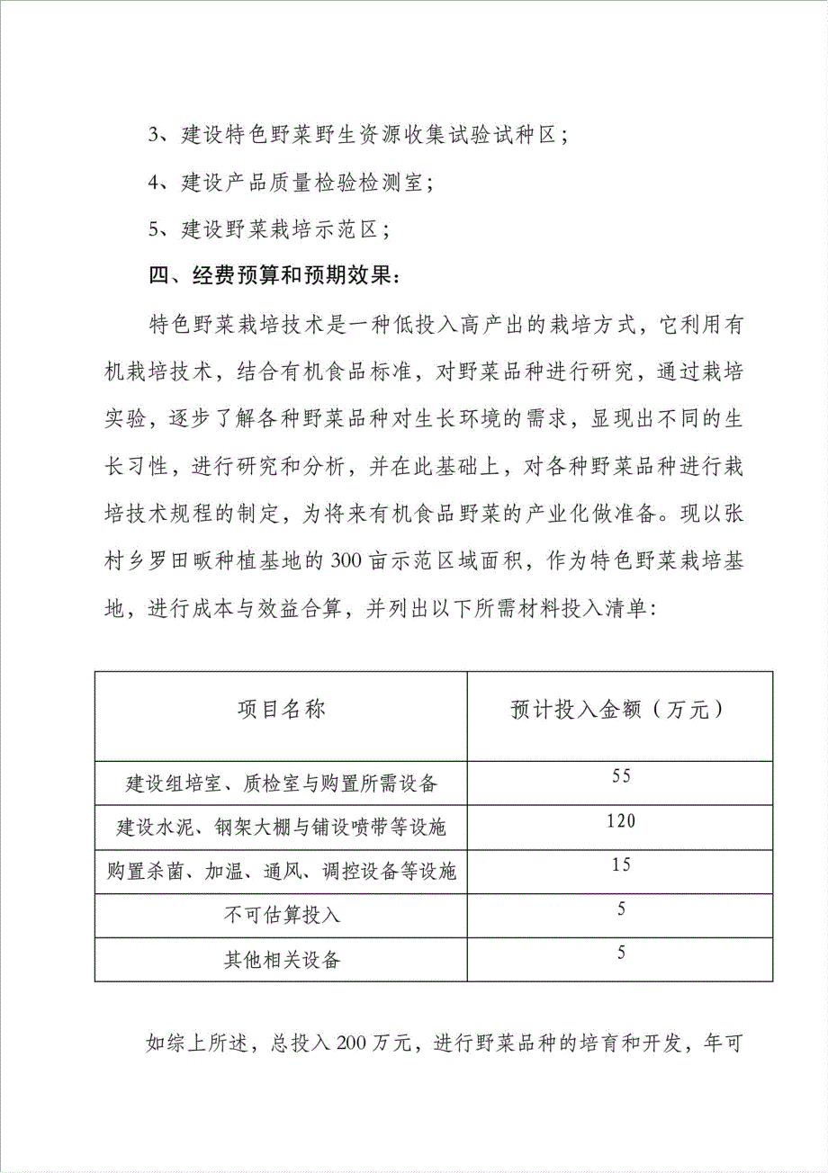 特色野菜栽培技术开发与示范项目资金申请报告.doc_第3页