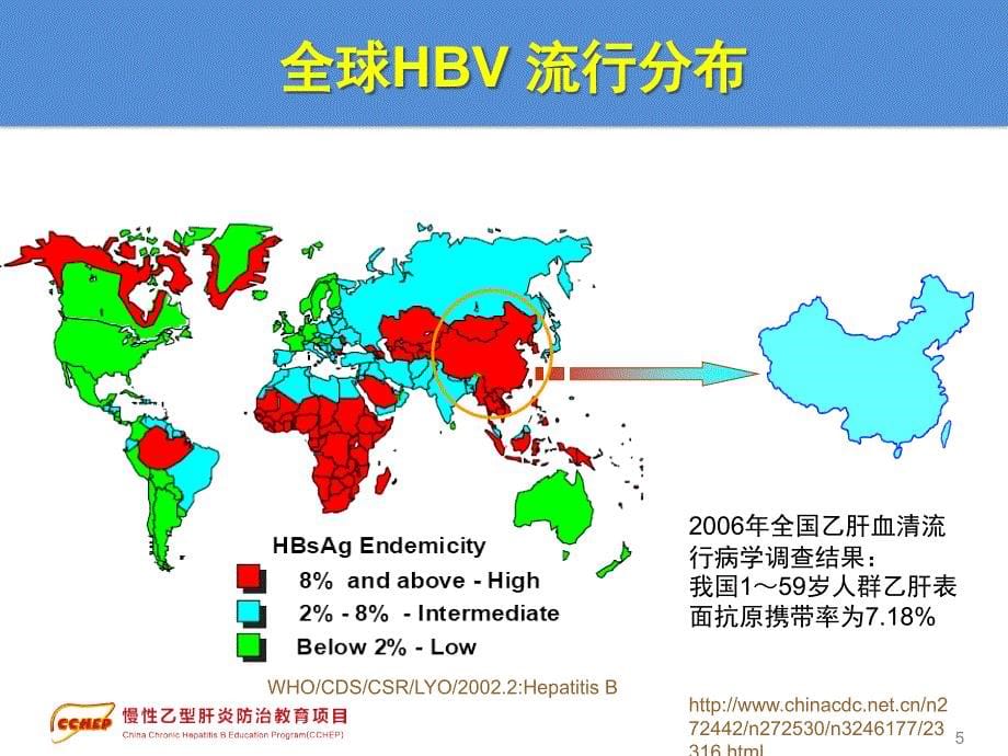 乙型肝炎流行病学及预防2010版解读 ppt课件_第5页