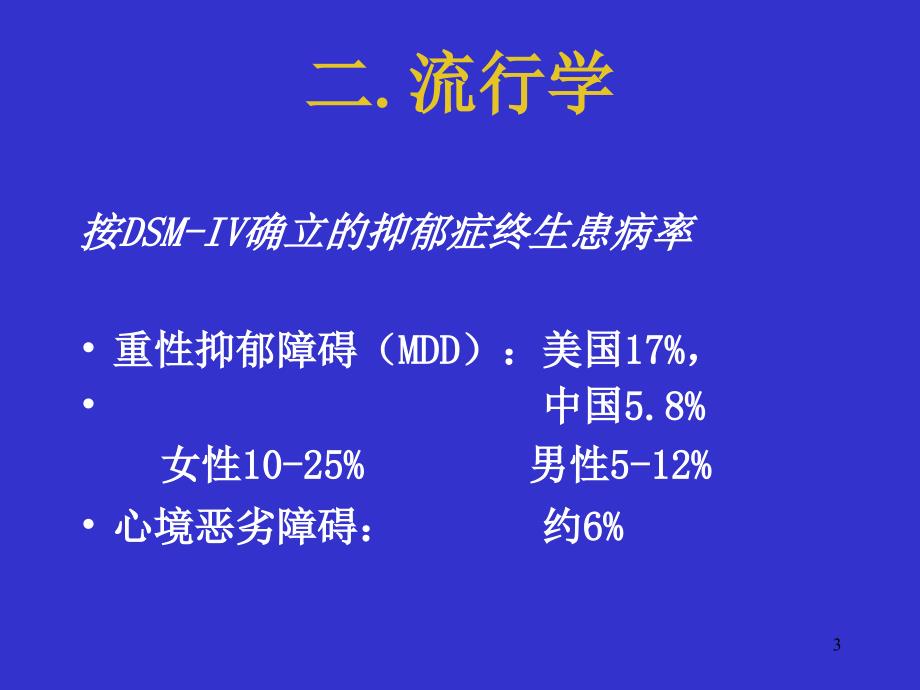 抑郁症的临床表现课件_第3页