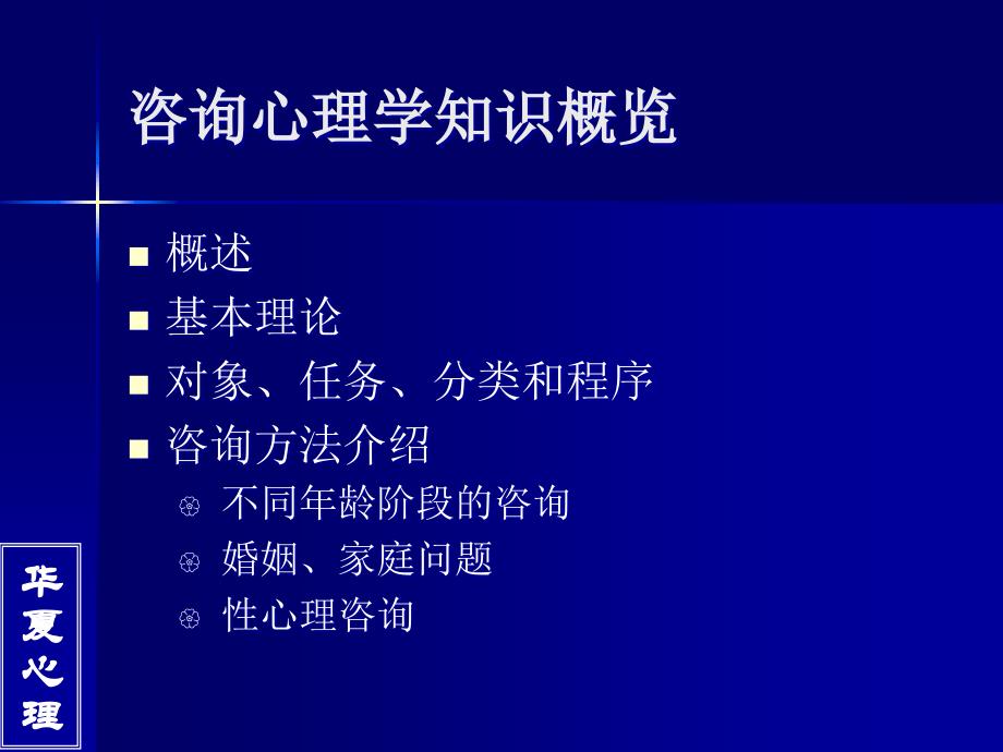 咨询心理学与心理咨询技能复习大纲_1课件_第2页