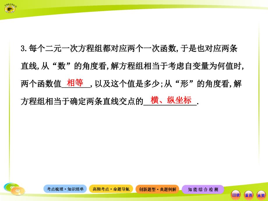 世纪金榜第十五讲  函数与方程（组）不等式ppt课件_第4页