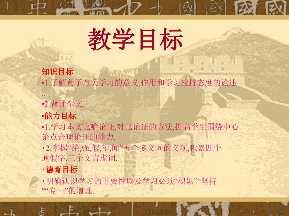 荀子劝学课件（ppt 26页）_第4页