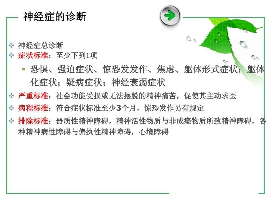 神经症和分离性障碍赵明学（ppt x页）课件_第5页