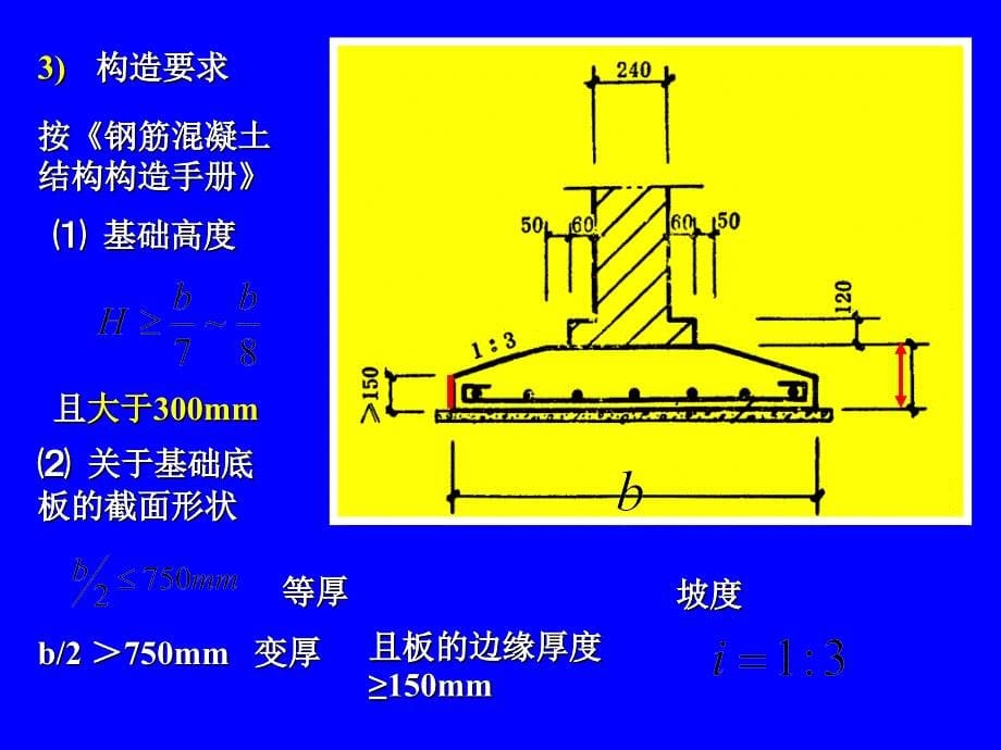 墙下钢筋混凝土扩展基础设计_第5页