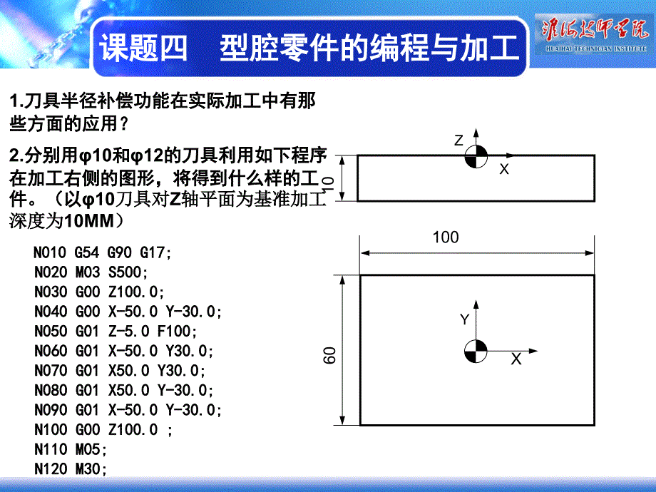 数铣型腔加工ppt课件_第2页