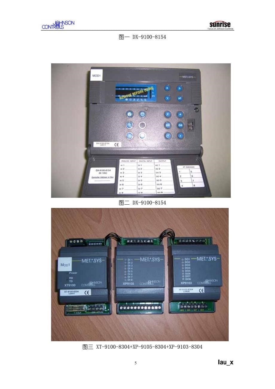 johnson_dx-9100应用手册_第5页