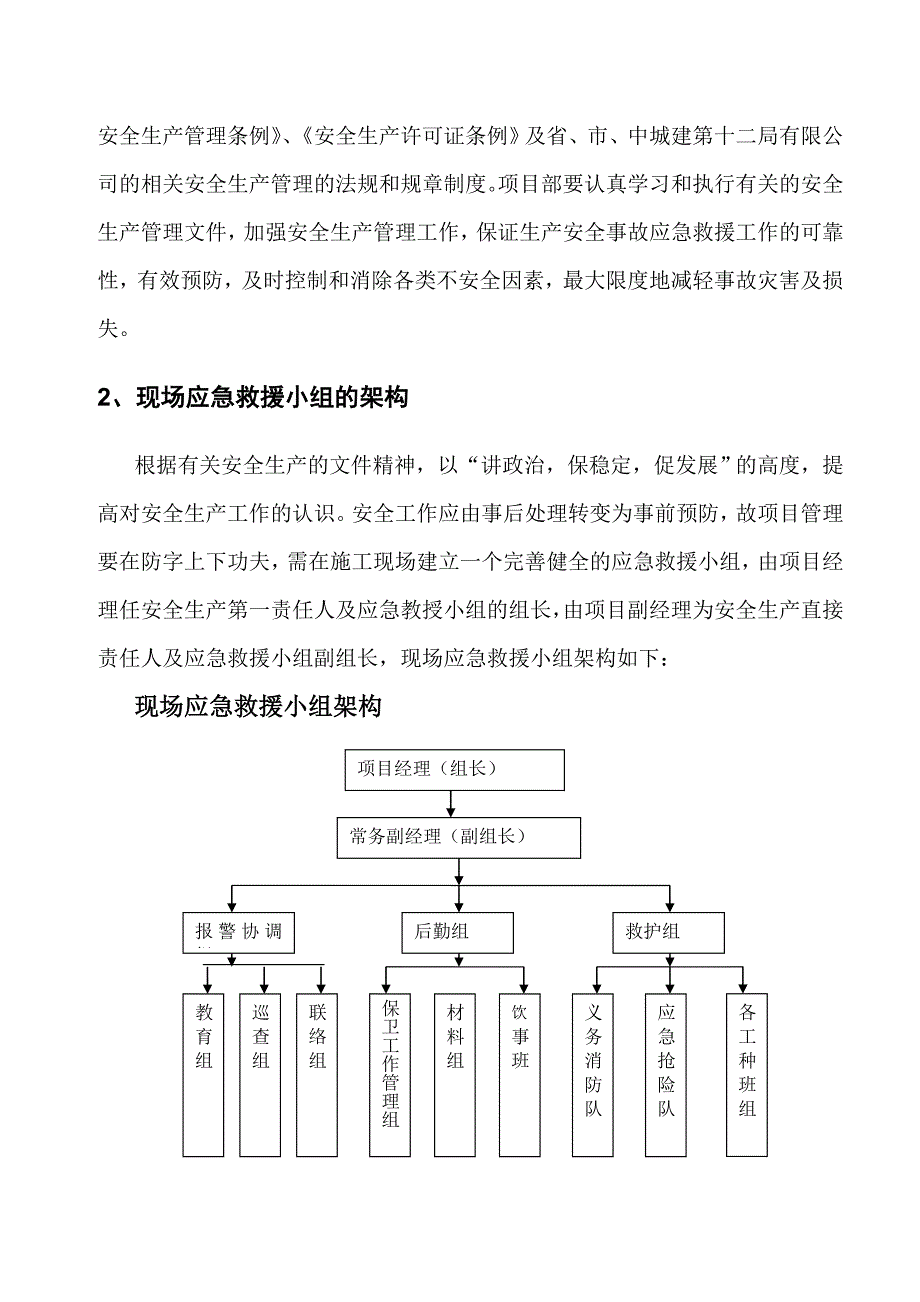 昆明国福现代城施工应急预案专项方案_第4页