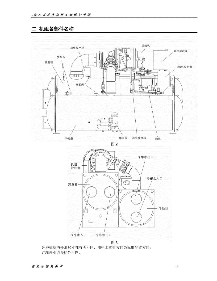 离心式冷水机组安装操作维护手册_第5页