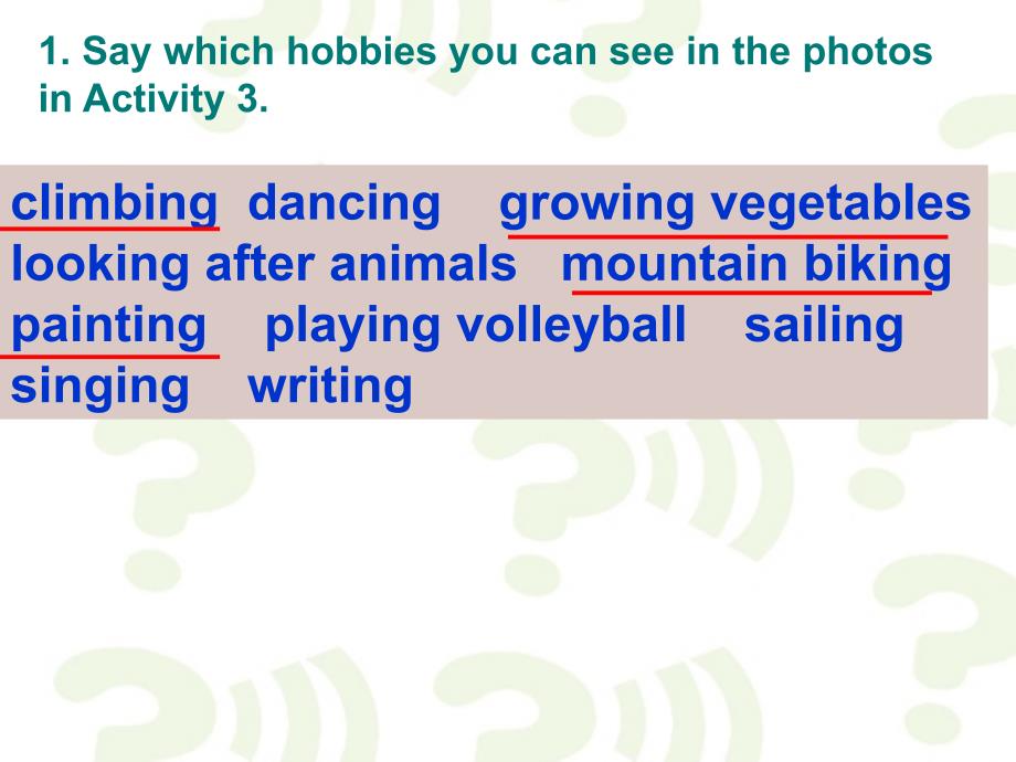 八年级英语下册module 1 unit 2 hobbies can make you grow as a person课件外研版_第2页