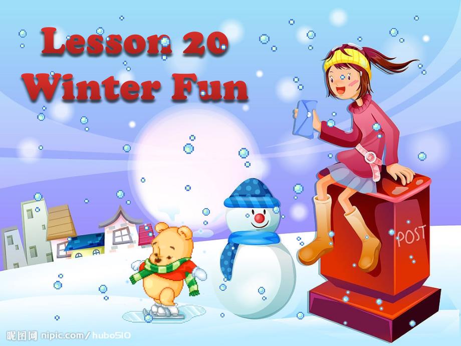 冀教版六年级winterfun英语课件_第1页