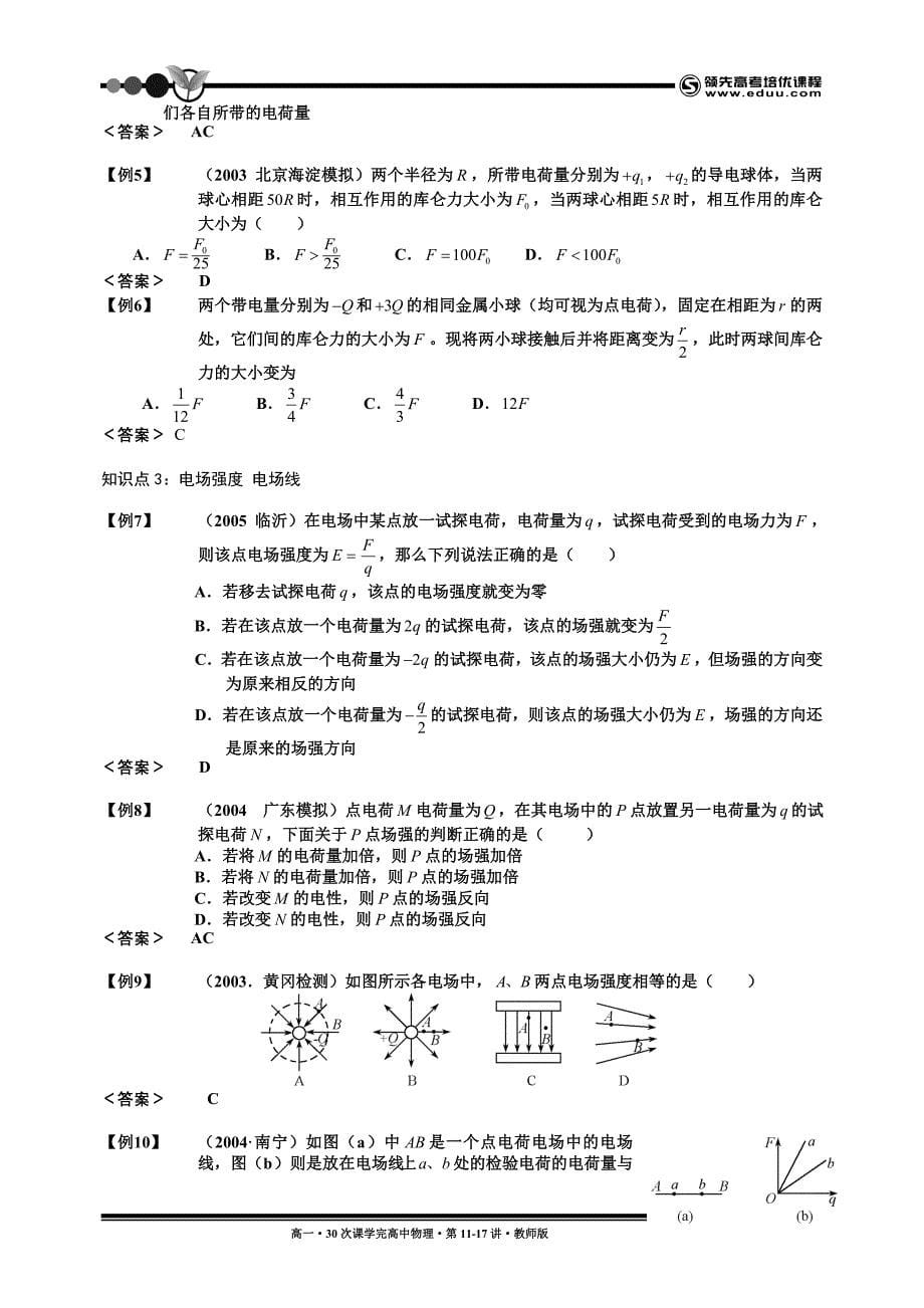 学而思60课时学完高中物理2_第5页