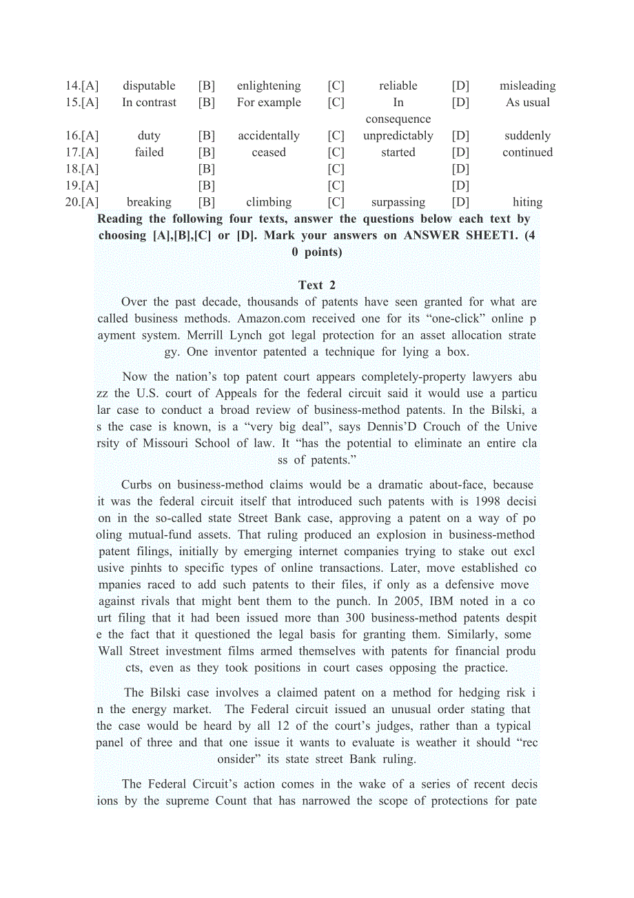 2010年考研英语真题及答案_第2页